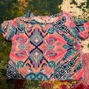 Lilly Pulitzer Crop Top Girls 10